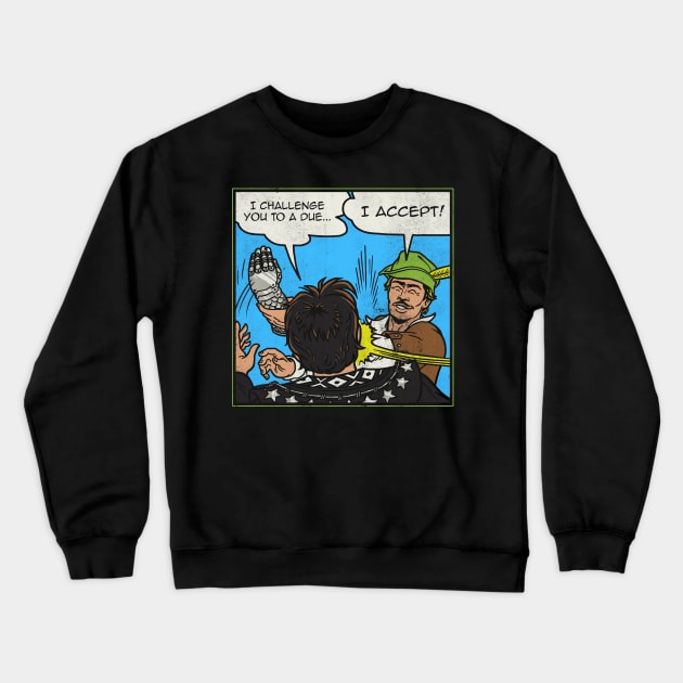 Duel Crewneck Sweatshirt by Punksthetic